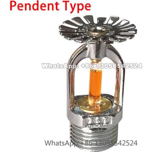 Protection Equipment Spray Sprinkler, 57 Degree Celsius Fire Sprinkler, Fire Sprinkler Head, DN15 Upright Pendent Sprinkler Head