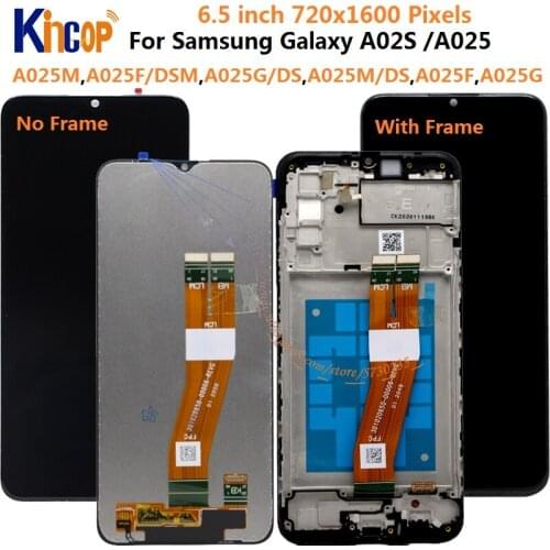 For Samsung Galaxy A02s A025 LCD Display Touch Screen Digitizer Assembly For Samsung A02s LCD A025M A025F/DS A025G/DS A025M/DS
