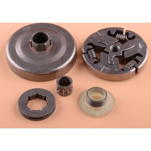 3/8"-7 Clutch Drum Rim Sprocket Kit 537103401 503934871 587691701 Fit for Husqvarna 355 357XP 357 359 EPA Chainsaw