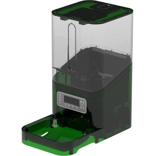 Auto Feeder For Cats Dog 6L Feeders Pet Food Dispenser With Programmable Timer Voice Recorder Dual Power Supply Cat Bowl