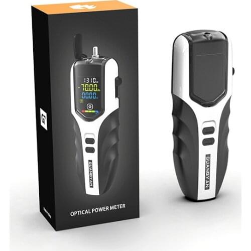 G770 Handheld Optical Power Meter -70~+3dBm Rechargeable Portable Digital LCD Screen 7 Optic Wavelength