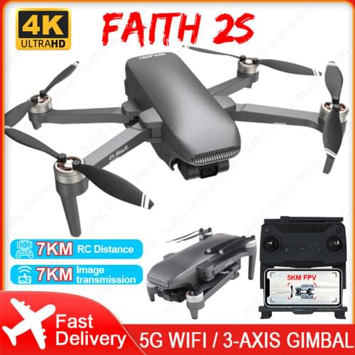 Faith 2 4K Camera Drone Professional GPS FPV Drones 3-Axis Gimbal Foldable RC Quadcopter Brushless Motor 5G WiFi Helicopter