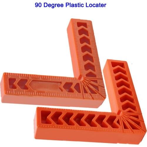 1pcs 90 Degree Locater 3inch 4inch 6inch L-shaped Square Suitable for Woodworking Marking Positioning Calibrating Plastic Ruler