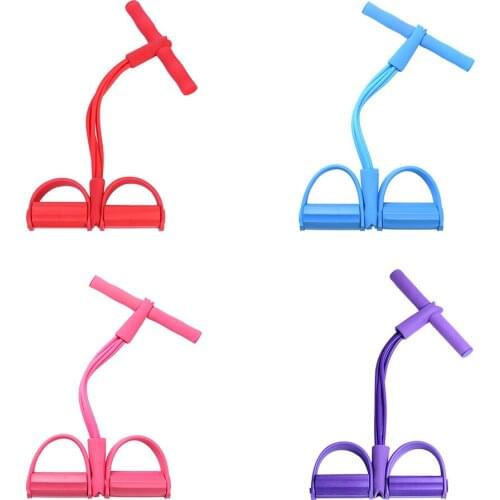 Multi-Function Tension Enhancement mode Six TubeTension Rope Rope Sit Up Pull Ropes Home Gym Fitness Equipment Yoga Rope