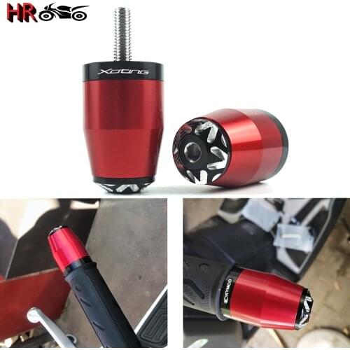 Newest Motorcycle Accessories For KYMCO XCITING 250 300 400 400i 400S 500 550 CNC Aluminum Handlebar Grips Handle Cap End Plugs