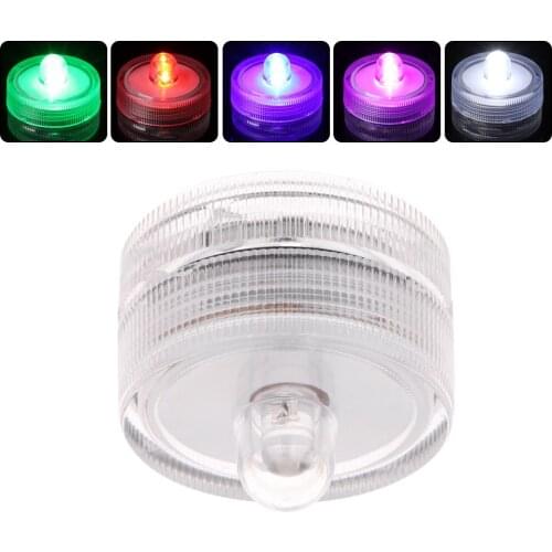 New Fish Tank Accessories Candle Shape LED Lamp Fish Tank Lamp Waterproof Aquarium Light Mini Lighting