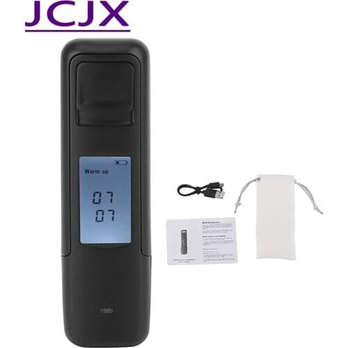 New Portable Non-Contact Alcohol Breath Tester with Digital Display Screen USB Rechargeable Breathalyzer Analyzer High Accuracy