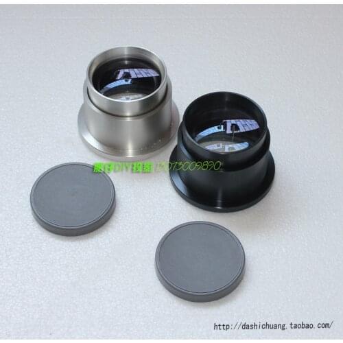 DIY Projector Projector Outdoor Advertising Focal Length F345 Professional Coated Lens Aluminum Case Real Glass