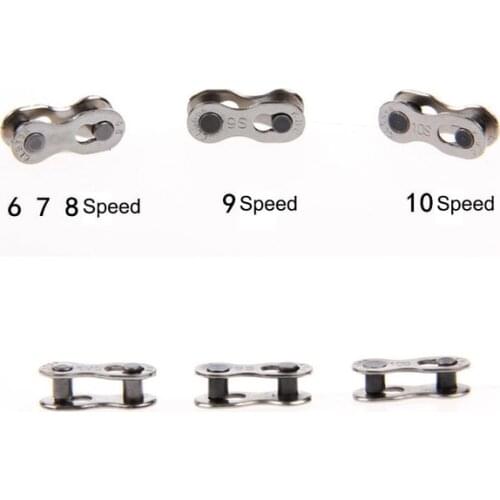 Mountain road bike bicycle chain Connector for6 7 8 Speed 9 10 Speed Chain Magic Buckle Button 27 Speed 30-speed chain buckl