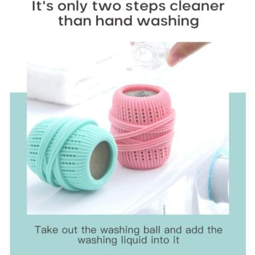 Anti-winding and anti-knotting laundry ball for household clothes strong decontamination ball washing machine cleaning ball