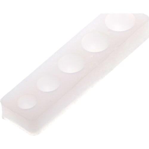 DIY Silicone Hemisphere Pendant Mold Resin Jewelry Pendant Making Epoxy Casting X7YC