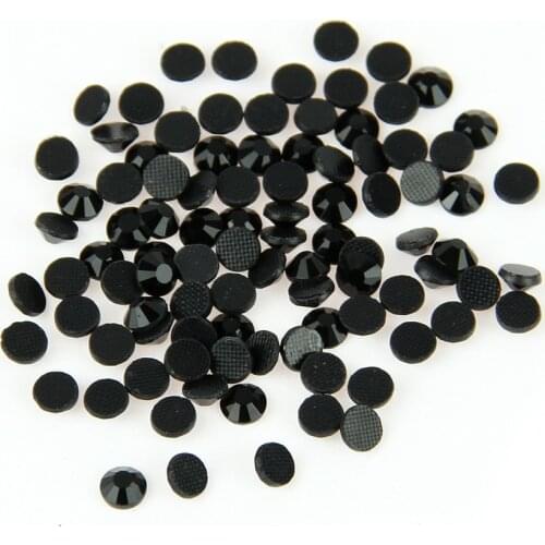 Ss10 500Gross Machine Cut Factory Price Black Light Super Bright DMC Hotfix Rhinestones Free Shipping