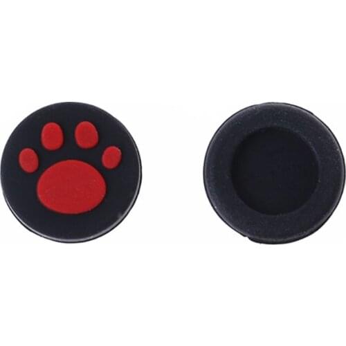2pcs Cat Paw Analog Controller Thumbstick Grip Cap Protective Cover For Sony PlayStation Ps Vita PS Vita PSV 1000/2000 Slim C7AA