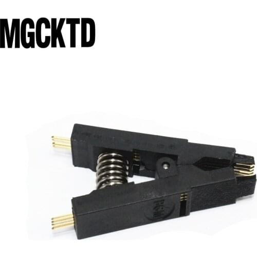 10pcs/lot Programmer Testing Clip SOP8 SOP SOIC 8 SOIC8 DIP8 DIP 8 Pin IC Test Clamp