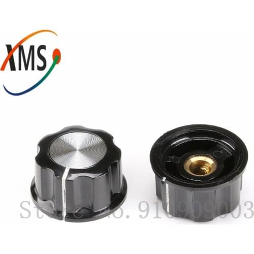 10pcs MF-A01 bakelite potentiometer potentiometer knob cap diameter 19.5MM with RV16 hole 3.2MM