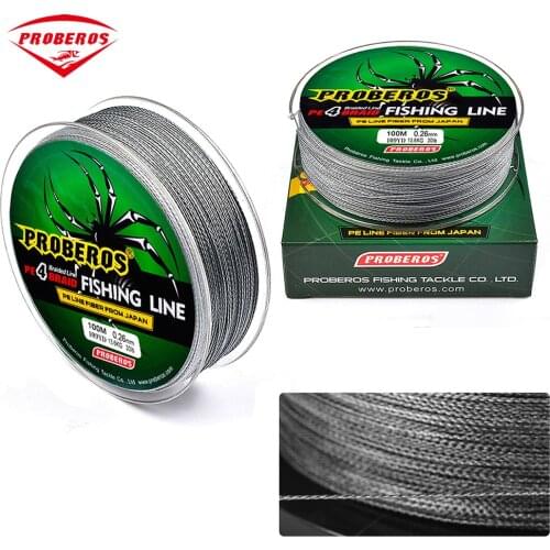 100m PE Braided Fishing Wire Strong 8LB/10LB/15LB/20LB/30LB Lure Bait Fish Line Reels Fishing Tools Accessories