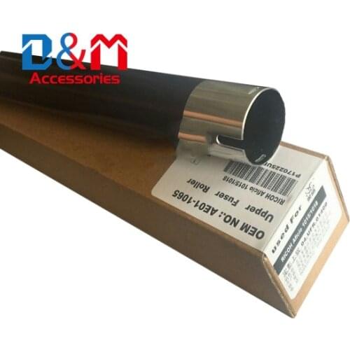 2PCs Compatible New Upper Fuser Roller For Ricoh 1015 1018 1600 2000 2500 MP1500 MP1600 MP1900 MP2500 Hot Heat Roller
