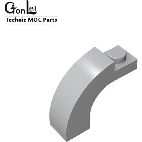 20Pcs/lot MOC Parts 6005 Brick Arch 1x3x2 Curved Top Element 92903 MOC Building Blocks Bricks LOGO Enlighten DIY Toys Gifts