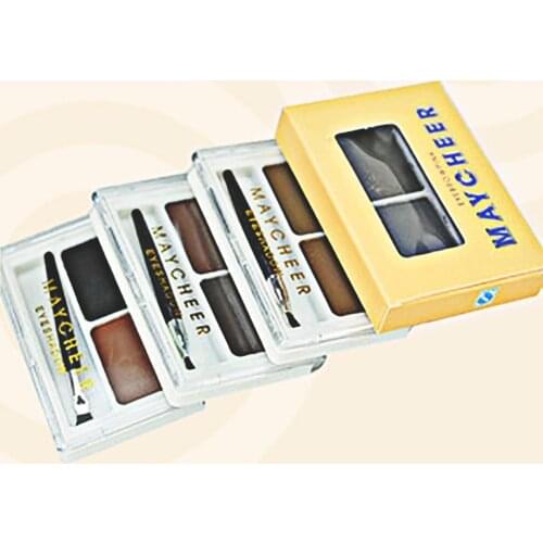 2021 Smooth Powder Gel Eyebrows With Beveled Brush Sets Two Makeup Waterproof Pencil Cosmetics Sweat-proof Korean Eyebrow C F3M4