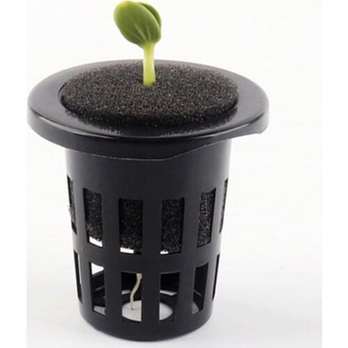 50Pcs Vegetable Net Cups Slotted Mesh Soilless Culture Vegetables Pots For Garden Planting Tools Accessories