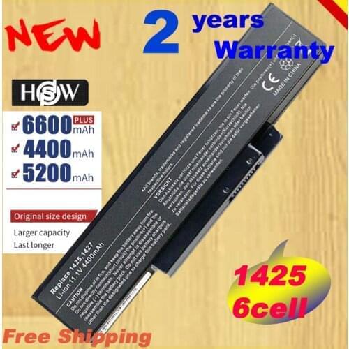 HSW laptop battery EL80 EL81 FL90 FL91 battery for laptop E42 K42 for Dell for Inspiron 1425 1427 1428 fast shipping