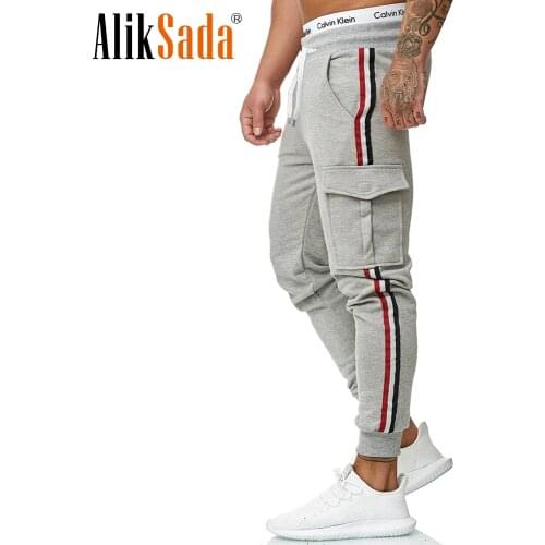 ALIKSADA Men's Trousers With Pockets