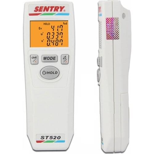 ST-520 Chroma Light Meter SENTRY Temperature Brightness LED Lamps Tester Color Digital Lux Luminance Coordinate