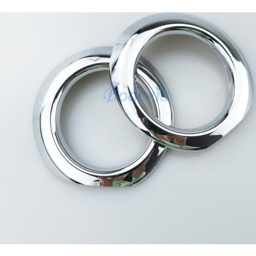 For ISUZU DMAX D-MAX D MAX 2016 2017 2018 Front Fog Lamp Cover Light Trim Frame Foglight Protector Panel Auto Accessories