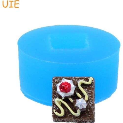 GYL308U 11.8mm Square Chocolate Silicone Mold - Kitchen Baking Tools, Cake Decoration, Fondant, Resin Polymer Clay, Butter Mold