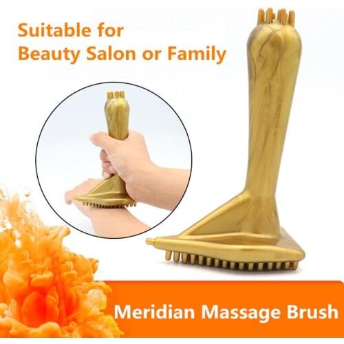 Meridian Brushing Five Elements Meridian Massage Brushing Triangle Brushing Movable Tendons To Warm Essential Massager Tool