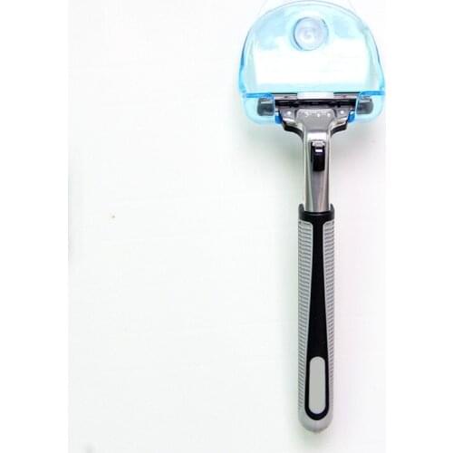 1Pcs Cute Home Accessories Wall-Sucking Razor Stand Toothbrush Shaver Cap Holder Bathroom Shower Razor Holder -27