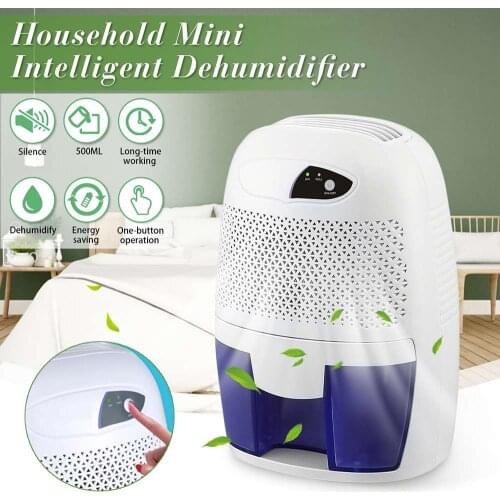 15% Dehumidifier Air Dryer USB 500ML Compatible Home Bathroom Office Absorbing Car Mini Air Dryer Electric Cooling 5V/2A