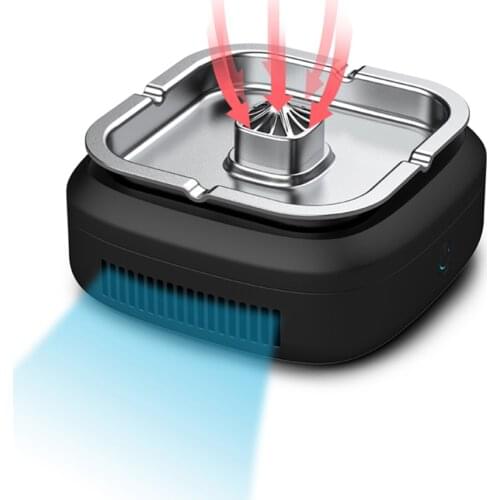 Ashtray Air Purifier High Pressure Negative Ion USB Charge Device for Home Office Car RERI889