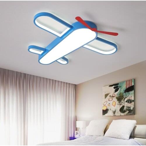 Plane Modern Chandelier For Children Room Kids room Bedroom plafon 110V 220V hot Ceiling led Chandelier lampadario led Fixtures