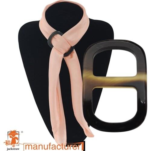 Manufacturers Natural horns new style scarf buckle scarves buckle Modelling novel and unique gift of choice