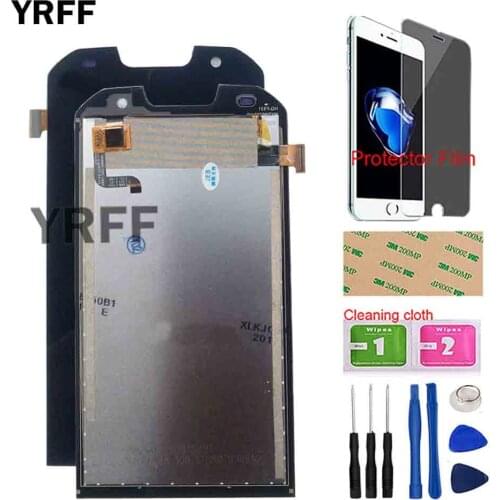 LCD Display Touch Screen For Doogee S30 LCD Display Screen Sensor Digitizer Complete Assembly Tools Protector Film