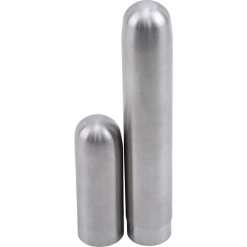 Silver Single Stainless Steel Cigars Box Waterproof Cigarete Case Pill Toothpick Capsule Holder Mens Gift Smoker Accessories