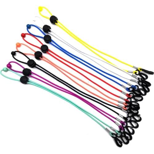 1Pcs Flat Mask Elastic Band Rubber Rope Ear Hanging Rope Adjustable DIY Soft Black White Elastic Sewing Mask Craft Accessories