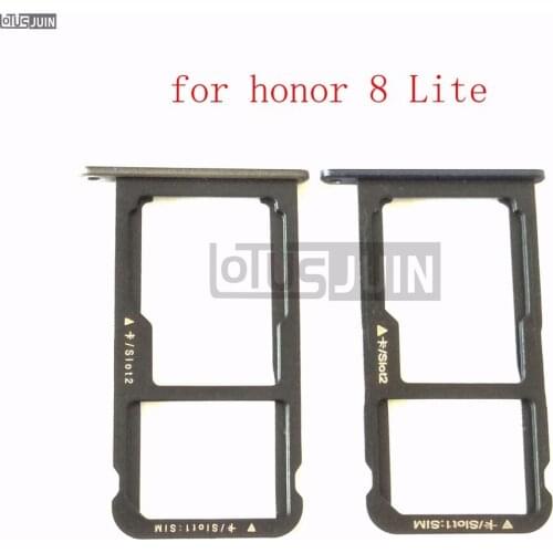 10PCS New SIM Card Tray Micro SD Card Holder Slot Adapter Parts For Huawei Honor 8 Lite P8 Lite2017