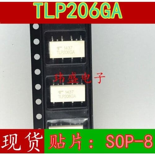 10pcs TLP206 TLP206GA SOP-8