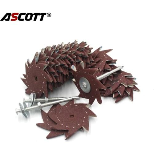 Freeshipping 100pcs 4inch 5 inch 6inch sand paper polishing pad narrow gap roller polishing spindle