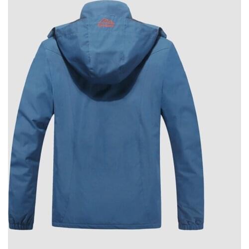 2020 Outdoor Hiking Jacket Men Warm Coat Winter Windbreaker Hooded Fleece Thermal Plus Size XXXL 4XL 5XL 6XL