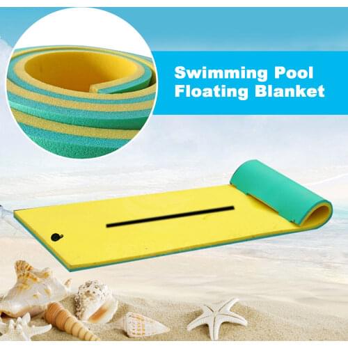 2021 Pool Float Water Blanket Water Floating Bed Smooth Soft Comfortable Water Float Mat For Sunbathing Water Sports Picnics