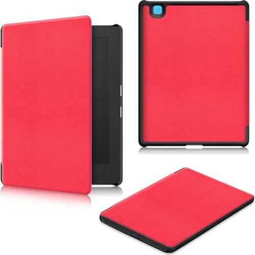 Case for Kobo Aura H2O Edition 2 6.8, Simplicity PU Leather Smart Folio Auto Wake Cover for Kobo Aura H2O Edition 2 2017 Release