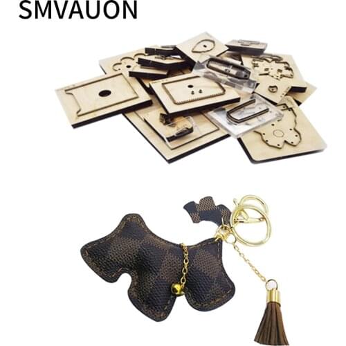 Wooden Die Cutting Diy Handmake Key Pendant Suitable For Die-Cutting Machines