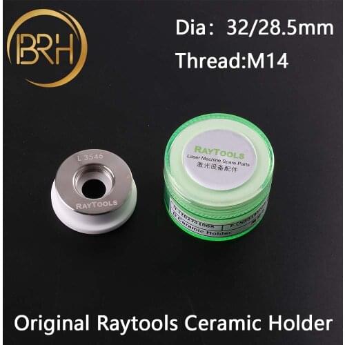 Raytools Original Laser Ceramic Nozzle Holder 32/28.5mm Empower Fiber laser ceramic For Bodor AK270 BT230 BT240 Laser Head