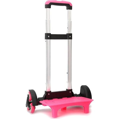 And School Bag Luggage For Children 2/6 Wheels Expandable Rod High Function Trolly Kid Trolley For Backpack