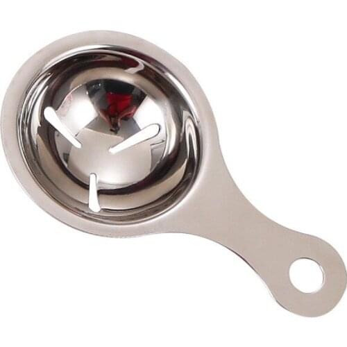 Stainless Steel Egg White Separator Tools Eggs Yolk Filter Gadgets Kitchen Accessories Separating Funnel Spoon Egg Divider Tool