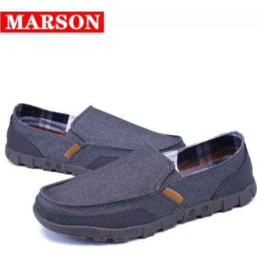 Men Vulcanized Casual Driving Shoes Fashion Breathable Walking Canvas Shoes Breathable Slip-On Loafers Sneakers Men Lazy Shoes