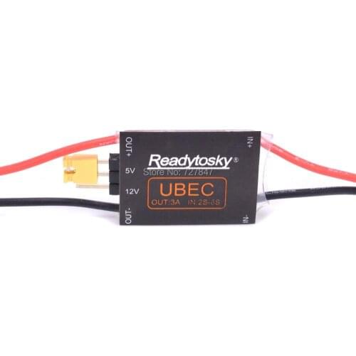 1PCS/lot UBEC BEC Power Module 2-6S 5V/3A / 12V/3A Adjustable Switchable BEC RC Parts for FPV